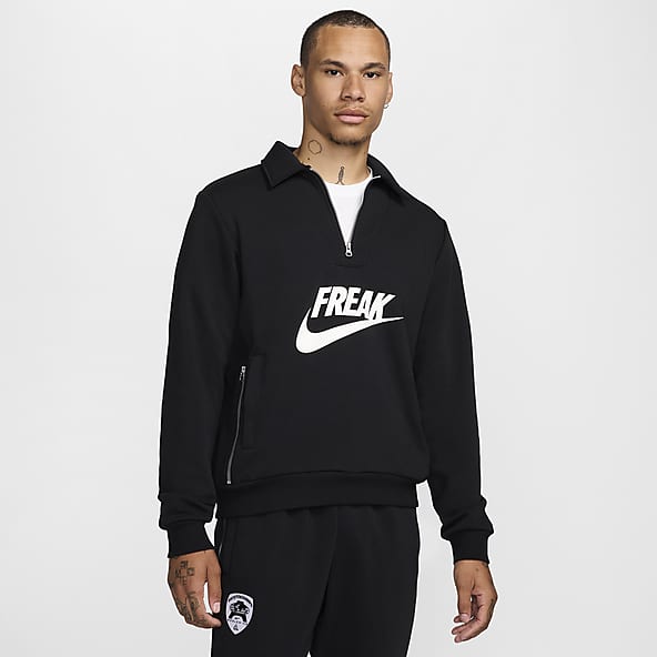 Mens Black Hoodies Pullovers. Nike